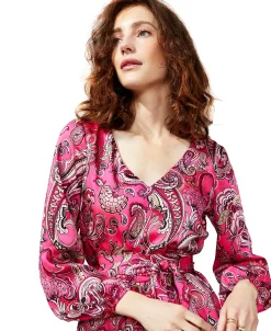INC International Concepts Women's Paisley V-Neck Dress, Created For Macy's 8 INC International Concepts Women's Paisley V-Neck Dress, Created For Macy's -Sanctuary Shop 23440145 fpx