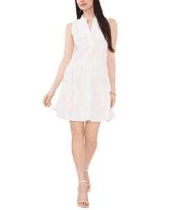 Vince Camuto Women's Tiered Sleeveless Split-Neck Dress -Sanctuary Shop 23441021 fpx