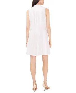 Vince Camuto Women's Tiered Sleeveless Split-Neck Dress -Sanctuary Shop 23441022 fpx