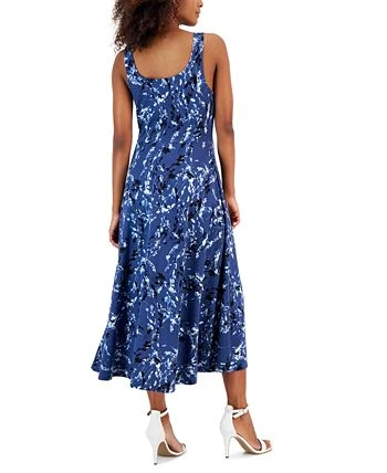 Alfani Women's Sleeveless Midi Dress, Created For Macy's 2 Alfani Women's Sleeveless Midi Dress, Created For Macy's - Image 2