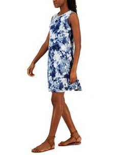 Style & Co Women's Printed Sleeveless Flip-Flop Dress, Created For Macy's 7 Style & Co Women's Printed Sleeveless Flip-Flop Dress, Created For Macy's -Sanctuary Shop 23508644 fpx