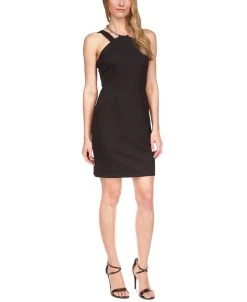 Michael Kors Women's Chain Necklace Mini Dress, Regular & Petite