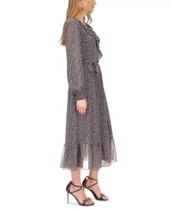 Michael Kors Women's Micro Giraffe-Print Midi Dress -Sanctuary Shop 23556193 fpx