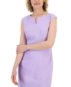 Kasper Notched-Neck Sheath Dress -Sanctuary Shop 23568439 fpx
