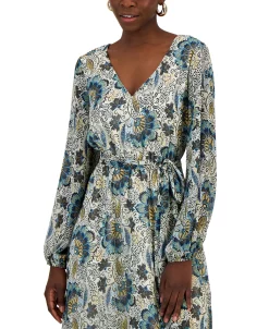 INC International Concepts Women's Printed Maxi Dress, Created For Macy's -Sanctuary Shop 23587712 fpx