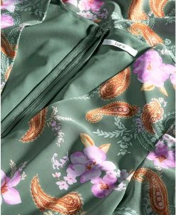 Bar III Women's Printed Long-Sleeve Slit-Hem Maxi Dress, Created For Macy's 10 Bar III Women's Printed Long-Sleeve Slit-Hem Maxi Dress, Created For Macy's -Sanctuary Shop 23602074 fpx