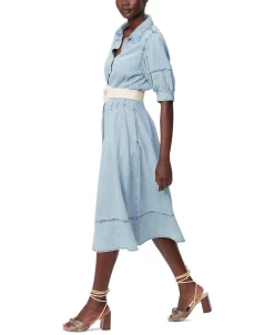 Sam Edelman Women's Cotton Collared Belted Shirtdress -Sanctuary Shop 23622207 fpx