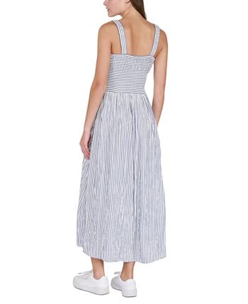 Black Tape Women's Sleeveless Long Smocked Maxi Dress 2 Black Tape Women's Sleeveless Long Smocked Maxi Dress - Image 2