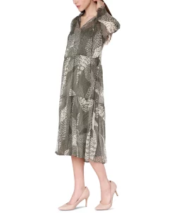 Black Tape Women's Long-Sleeve Tiered Midi Dress -Sanctuary Shop 23629180 fpx