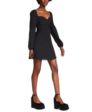 Steve Madden Women's Nicole Smocked-Back Bustier Mini Dress 2 Steve Madden Women's Nicole Smocked-Back Bustier Mini Dress - Image 2