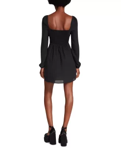 Steve Madden Women's Nicole Smocked-Back Bustier Mini Dress 9 Steve Madden Women's Nicole Smocked-Back Bustier Mini Dress -Sanctuary Shop 23642097 fpx