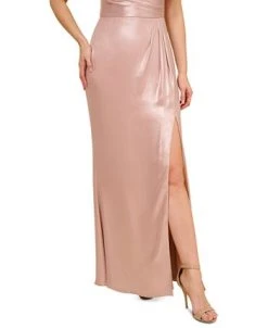 Adrianna Papell Women's Pleated Metallic Sleeveless Gown 7 Adrianna Papell Women's Pleated Metallic Sleeveless Gown -Sanctuary Shop 23684754 fpx