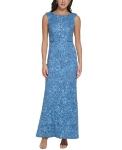 Sanctuary Shop 5 Vince Camuto Women's Embellished Lace V-Back Gown