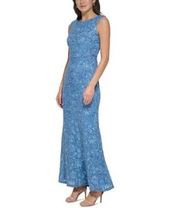 Vince Camuto Women's Embellished Lace V-Back Gown -Sanctuary Shop 23719631 fpx