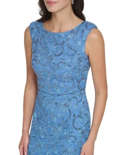 Vince Camuto Women's Embellished Lace V-Back Gown -Sanctuary Shop 23719632 fpx