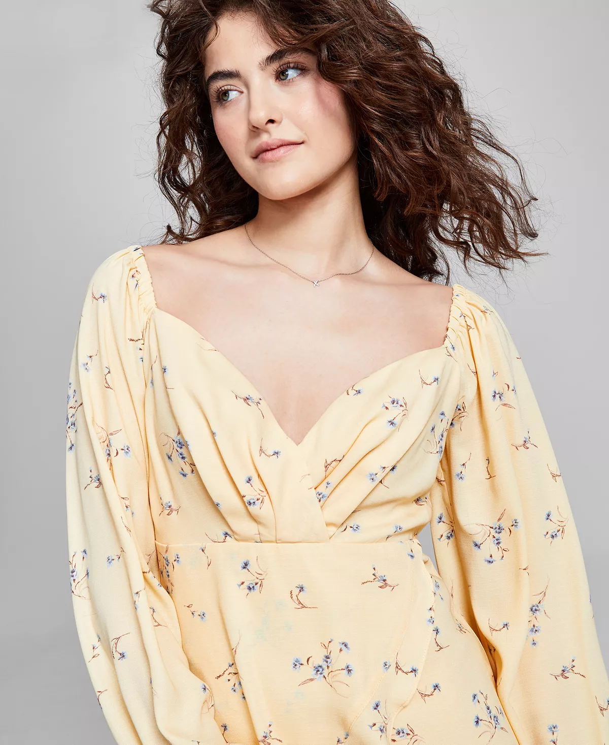 And Now This Women's Ruffled Pleated-Bust A-Line Dress 6 And Now This Women's Ruffled Pleated-Bust A-Line Dress - Image 6